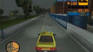 GTA 3: Taxi Driver gameplay