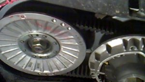 Работа вариатора CF500