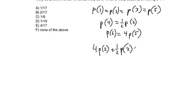 🎲Unfair Die Toss problem ! ! ! ! ! смотреть онлайн