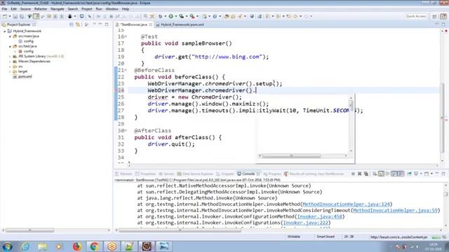 Selenium Automation Framework By NagaRaju-Part2 смотреть онлайн