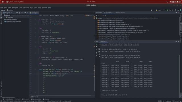Python Backtesting Script - EMA Cross смотреть онлайн