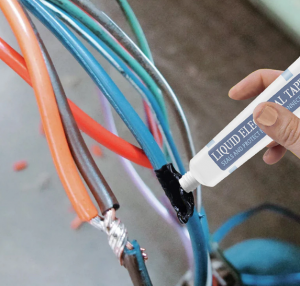 Жидкая изоляционная паста клей для ремонта проводов,кабеля.