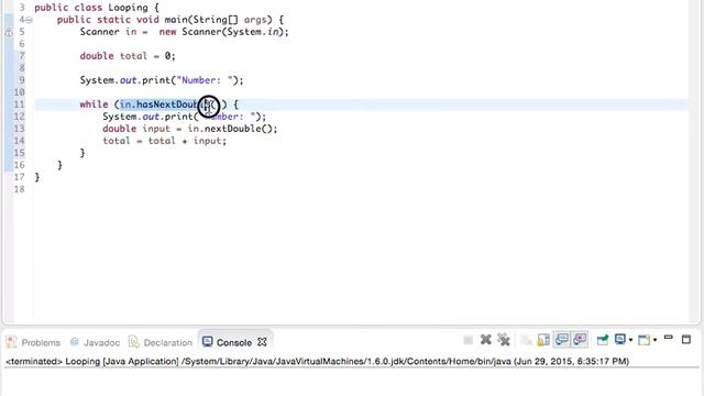 Loop Algorithm to Sum Values (Java) смотреть онлайн
