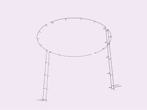 Внешняя система орошения РВС, общий вид в 3D. ООО "ВЗРК", vzrk.ru