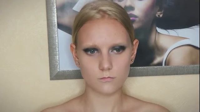 черно белый макияж смотреть онлайн