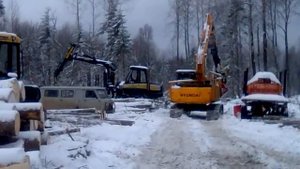 харвестер Hyundai 210 головка LOG MAX 6000