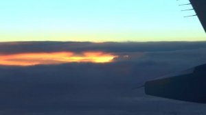 Планета не плоская, солнце уходит за горизонт. 12 км над землёй.