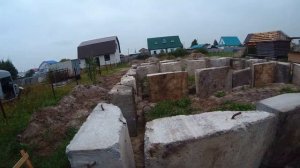 фундамент из блоков под дом