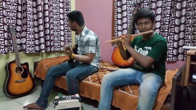 |Chura liya hai | gulabi aankhe | bulleya | flute n guitar | Rahul Roy | Malliarjuna | Vox Mini 5| смотреть онлайн