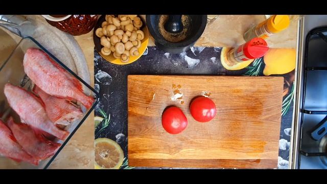 Морской красный Окунь, Быстро и Вкусно!!!
