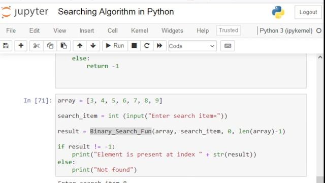 Binary Search in Python Recursive Method: Part-3|Binary Search Algorithm| Recursive Method in Pytho