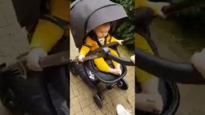 Тест и обзор детской коляски Espiro galaxy Эспиро гэлакси на улице