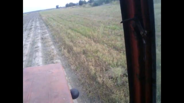 Вспашка огорода трактором т 25, с 2 х корпусным плугом