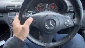 2008 Mercedes C class RUN FLAT INDICATOR RESET W204 c200 c220 clc200