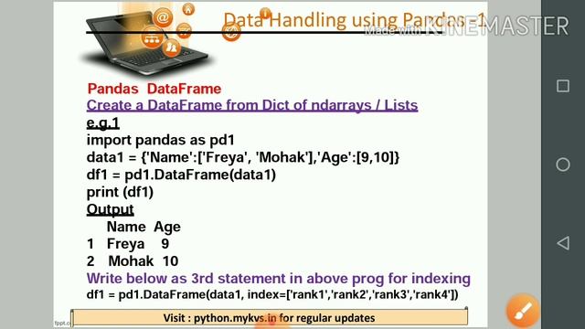 #PYTHON PANDAS DATAFRAME PART-3 || #PANDAS LIBRARY