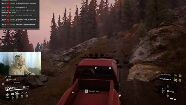 Gum Олень начинает новую игру в SNOW RUNNER карта Мичиган 1 смотреть онлайн