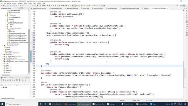 Spring Security Configuration: Custom Authentication, and Password Encoding