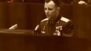 Ю А Гагарин о Храме Христа Спасителя и Триумфальной арке