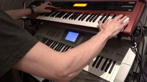 Korg Trinity Plus & Korg Karma song Ambient Spherical Motion 18.1.2024