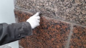 Restoration of granite stone with epoxy resin / Восстановление гранитного камня эпоксидной смолой
