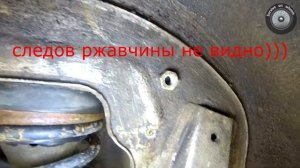 Нива 2131. Еще одно проблемное место, коррозия и ржавчина. гнилой кузов.