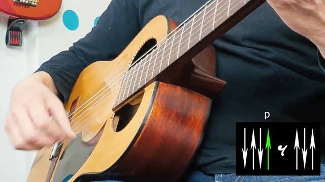 ЭФФЕКТНАЯ МЕЛОДИЯ НА ГИТАРЕ + ИСПАНСКИЙ БОЙ. РАЗБОР С ТАБУЛАТУРОЙ И ЛЁГКИЕ АККОРДЫ. УРОК МУЗЫКИ.