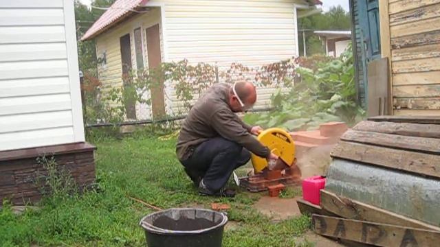 Резка кирпича смотреть онлайн