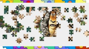 Мадагаскар для детей! Пазлы для самых маленьких