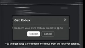 How to Convert your Roblox Credit Balance into ROBUX! Roblox