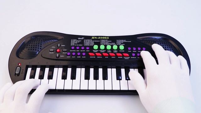 32 Key Electronic Piano Keyboard With Microphone For Kids