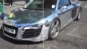 Хромированный Audi R8