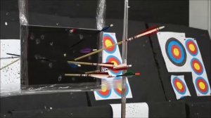 TV краштест. Клуб Варяг. Стрельба из лука по телевизору.