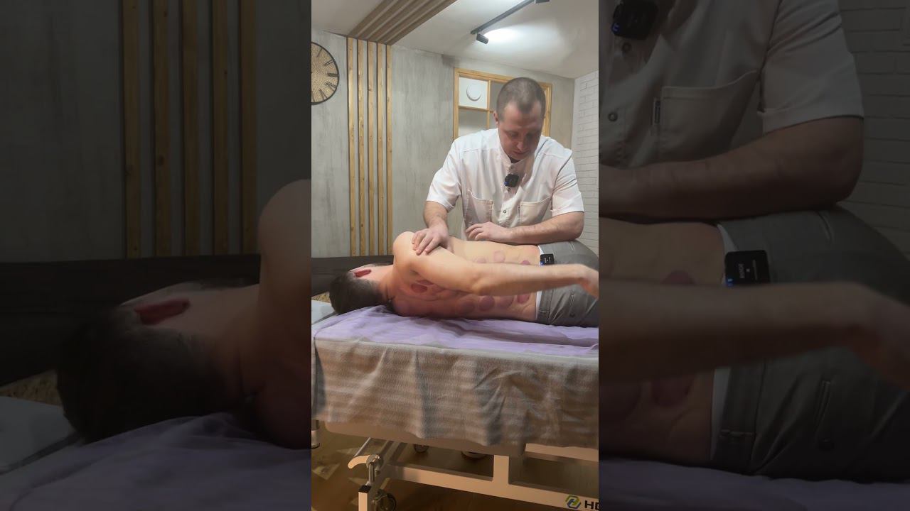 Мануальная терапия после баночного массажа!