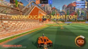 моё первое видео по Rocket League