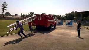 Пожарно-прикладной спорт, трехколенка