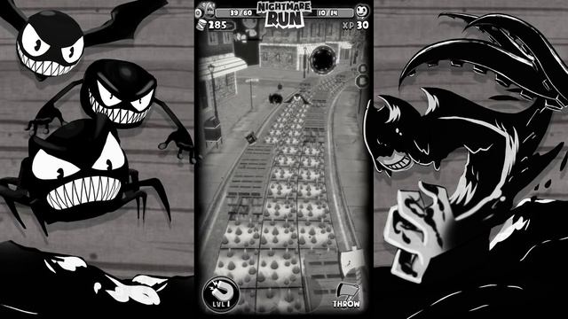 БЕНДИ РАЗБИЛ ЧЕРНИЛЬНОЕ ТАКСИ! BENDY IN NIGHTMARE RUN