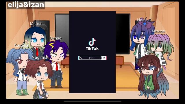 Anime ships kids react to their parents/SPOILER ALERT/Read desc./Elija&Izan смотреть онлайн