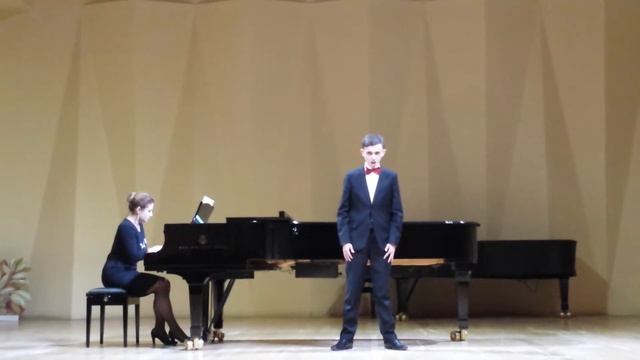 Соловьем залетным... Гордей Юфкин, 15 летлет. Без микрофона. Академический вокал