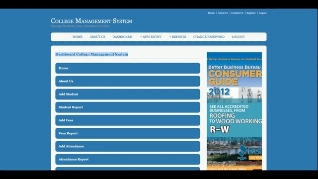 Java, JSP And MySQL Project on College Management System смотреть онлайн