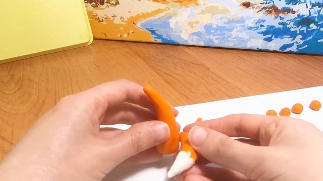 Лепка, Как слепить лису из пластилина? смотреть онлайн