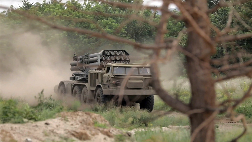 Минобороны показало боевую работу "Урагана" / События на ТВЦ