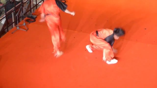 Chinesen haben das Jahr des Affen gefeiert   Kampfkunst in den Potsdamer Platz Arkaden in Berlin смотреть онлайн