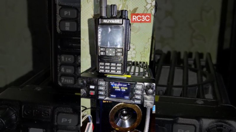 Anytone D578UV & RUYAGE UV8 #hamradio #shorts