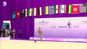 Travkina Uliana. Ball. 2nd UAE Gymnastika Cup. 19.03.23