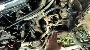 подготовка к снятию двигателя с гольфа 3 (vw golf 3 1,9tdi) часть 1