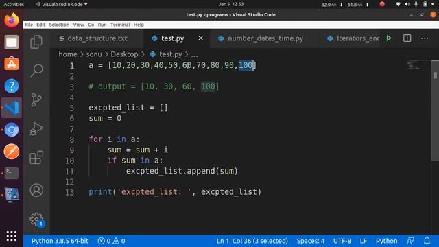 How to manupulate list in Python смотреть онлайн