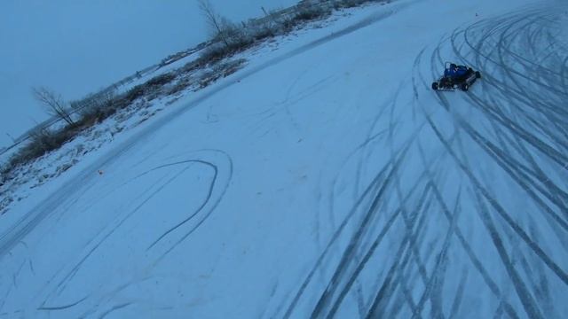 Мегакрутой ЗИМНИЙ КАРТИНГ в Уфе