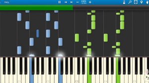 🎹C&C Red Alert 3 Theme - Soviet March (Piano Tutorial Synthesia)❤️♫