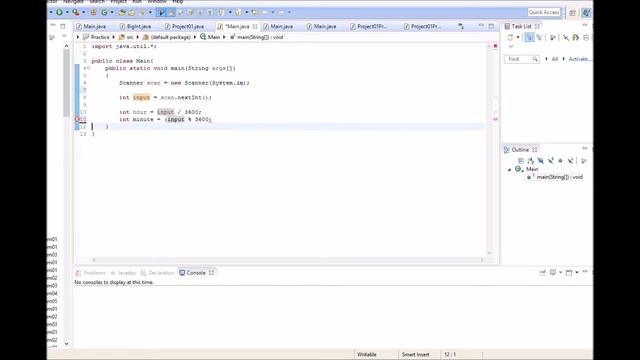 URI Online Judge Solutions in Java - Problem 1019