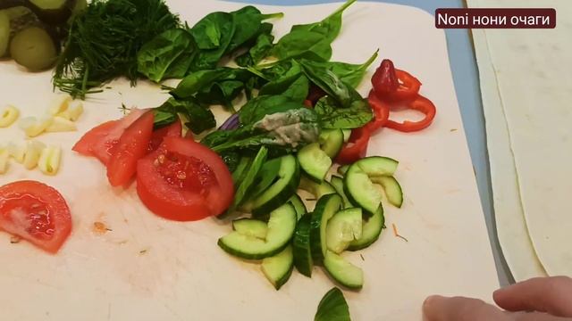 ШАУРМА БЕЗ КАПУСТЫ ? ЗАКУСКА ИЗ ЛАВАША ?SHAURMA WITHOUT CABBAGE LAVASH SNACK смотреть онлайн